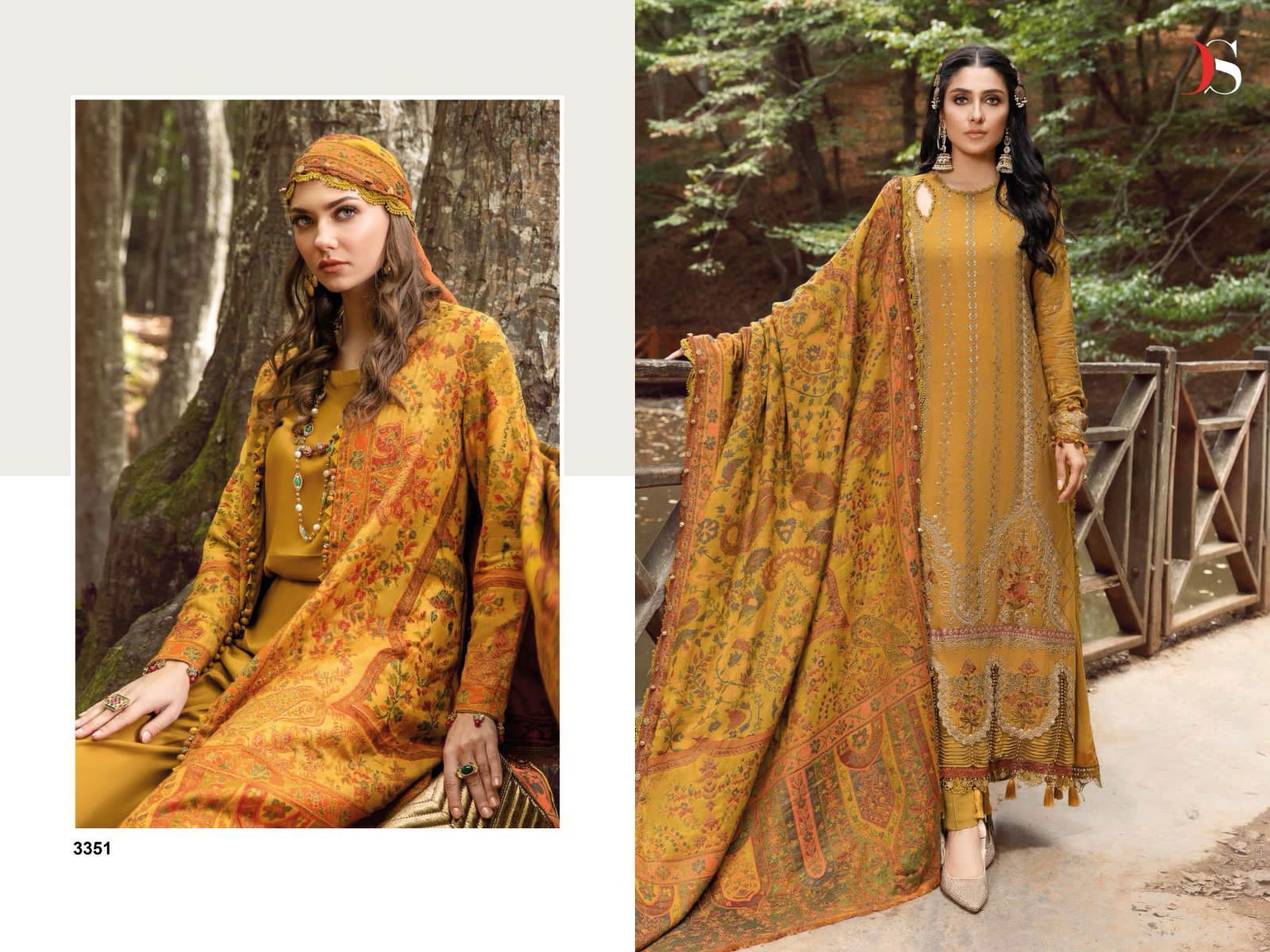 Deepsy Maria B Embroidered 24 Embroidery Pakistani Salwar Suits
